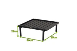 HARTMAN Harry Kaffeetisch, Schwarz, Aluminium, 84 X 80 X 29 Cm 12 HARTMAN Harry Kaffeetisch, Schwarz, Aluminium, 84 X 80 X 29 Cm -Ausgewählte Gartenmöbelgeschäfte 5 20456.jpg