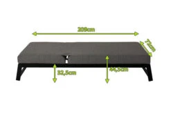 OUTFLEXX Allure Sonnenliege, Sooty, Alu/Sunbrella, 211 X 74 X 44,5 Cm, Verstellbare Kopfstütze -Ausgewählte Gartenmöbelgeschäfte 5 20736.jpg