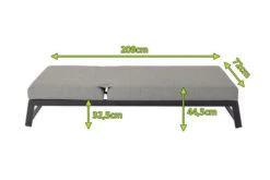 OUTFLEXX Allure Sonnenliege, Flanelle, Alu/Sunbrella, 211 X 74 X 44,5 Cm, Verstellbare Kopfstütze -Ausgewählte Gartenmöbelgeschäfte 5 20737.jpg