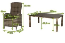 Ploß Rabida Dining Set, Champagner-meliert, Polyrattan, Tisch 180x110 Cm, 6 Sessel 26 Ploß Rabida Dining Set, Champagner-meliert, Polyrattan, Tisch 180x110 Cm, 6 Sessel -Ausgewählte Gartenmöbelgeschäfte 5 21058.jpg