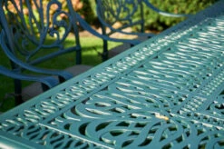 HARTMAN Amalfi Esstischgarnitur, Dunkelgrün, Alu-Guss, 6 Diningsessel, Inkl. Polster, 214x112 Cm -Ausgewählte Gartenmöbelgeschäfte 5 21183.jpg