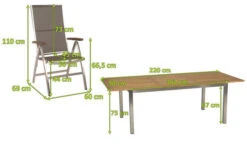 STERN Cardiff Esstischgarnitur, Silber/taupe, Edelstahl/Textilen/FSC-Teakholz, 162/220 X 90 Cm, 6 Multipos, Butterfly-Auszug -Ausgewählte Gartenmöbelgeschäfte 5 22459.jpg