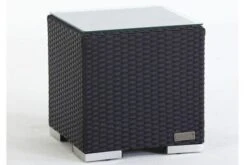 OUTFLEXX Beistelltisch, Schwarz, Polyrattan, 40x40x40 Cm, Inkl. Glasplatte 11 OUTFLEXX Beistelltisch, Schwarz, Polyrattan, 40x40x40 Cm, Inkl. Glasplatte -Ausgewählte Gartenmöbelgeschäfte 5 2392 10.jpg