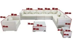 OUTFLEXX Loungemöbel-Set, Weiß, Polyrattan, Für 8 Personen, Inkl. Kaffeetisch, Wasserfeste Kissenbox -Ausgewählte Gartenmöbelgeschäfte 5 2510 BOX B.jpg