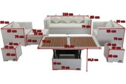 OUTFLEXX Loungemöbel-Set, Weiß, Polyrattan, Für 6 Personen, Inkl. Loungetisch, Wasserfeste Kissenbox -Ausgewählte Gartenmöbelgeschäfte 5 7174 BOX D.jpg