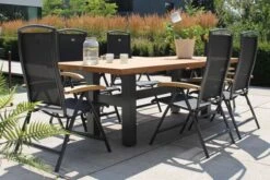 HARTMAN Raffaelo Multipositionssessel, Xerix/anthrazit, Alu/Textilene, Mit FSC-Teak-Armlehnen -Ausgewählte Gartenmöbelgeschäfte 6 11665 1.jpg