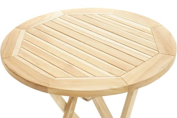 Klapptisch Lexington Aus ECO-Teakholz Von Ploß, Ø 70x75 Cm 8 Klapptisch Lexington Aus ECO-Teakholz Von Ploß, Ø 70x75 Cm – Bild 6