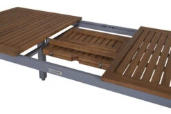 VILLANA Ausziehtisch, FSC-Akazienholz / Aluminium, Silber,150/200 X 90 X 74 Cm -Ausgewählte Gartenmöbelgeschäfte 6 16456.jpg