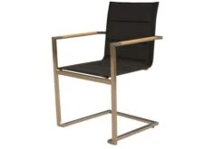 OUTFLEXX Sitzgruppe, Schwarz, Edelstahl/FSC-Teak, Ø 170 Cm, 6 Freischwinger, Inkl. Drehbarer Granitplatte + Eiskühler -Ausgewählte Gartenmöbelgeschäfte 6 16570.jpg