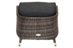 Ploß Rocking Hocker, Grau/braun-meliert, Polyrattan, 56x54x41 Cm, Zu Dining Sessel, Inkl. Polster -Ausgewählte Gartenmöbelgeschäfte 6 18203.jpg