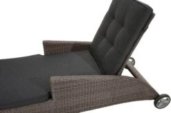 Ploß Rocking Comfort Rollliege, Grau/braun-meliert, Polyrattan, 195x65x42cm, Verstellbar, Hohe Sitzhöhe -Ausgewählte Gartenmöbelgeschäfte 6 18208.jpg