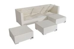OUTFLEXX Loungemöbel-Set, Weiß, Polyrattan, 5 Personen, Wasserfeste Kissenbox, Inkl. Kaffeetisch -Ausgewählte Gartenmöbelgeschäfte 6 18228 BOX B.jpg