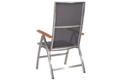 STERN Cardiff Set, Silber/silbergrau, Edelstahl/FSC-Teak, Tisch 150/200 X 90 Cm, 4 Stapel-, 2 Multipositionssessel -Ausgewählte Gartenmöbelgeschäfte 6 19750.jpg