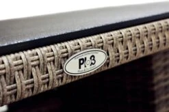 Ploß Rabida Dining Tisch, Champagner-meliert, Polyrattan, 220 X 100 Cm, Glasplatte In Steinoptik -Ausgewählte Gartenmöbelgeschäfte 6 20161.jpg