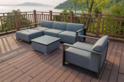 OUTFLEXX Loungeset, Flanelle, Alu/Sunbrella, Für 5 Personen, Höhenverstellbarer Loungetisch -Ausgewählte Gartenmöbelgeschäfte 6 21596.jpg