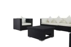 OUTFLEXX Loungemöbel-Set, Schwarz, Polyrattan, Für 8 Personen, Inkl. Loungetisch, Wasserfeste Kissenbox -Ausgewählte Gartenmöbelgeschäfte 7 1380 BOX D.jpg