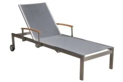 OUTFLEXX 2er-Set Sonnenliegen, Silber, Edelstahl/Teak, 195,5x74x35cm, Mit Beistelltisch 45x45cm -Ausgewählte Gartenmöbelgeschäfte 7 14166.jpg