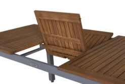 VILLANA Ausziehtisch, FSC-Akazienholz / Aluminium, Silber,150/200 X 90 X 74 Cm -Ausgewählte Gartenmöbelgeschäfte 7 16456.jpg
