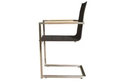 OUTFLEXX Sitzgruppe, Schwarz, Edelstahl/FSC-Teak, Ø 170 Cm, 6 Freischwinger, Inkl. Drehbarer Granitplatte + Eiskühler -Ausgewählte Gartenmöbelgeschäfte 7 16570.jpg