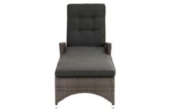 Ploß Rocking Comfort Rollliege, Grau/braun-meliert, Polyrattan, 195x65x42cm, Verstellbar, Hohe Sitzhöhe -Ausgewählte Gartenmöbelgeschäfte 7 18208.jpg