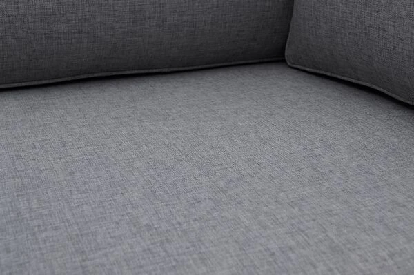 OUTFLEXX Loungemöbel, Silber/grau, Edelstahl/FSC-Teakholz/Textil, Für 2 Personen, Liegefunktion 9 OUTFLEXX Loungemöbel, Silber/grau, Edelstahl/FSC-Teakholz/Textil, Für 2 Personen, Liegefunktion – Bild 7