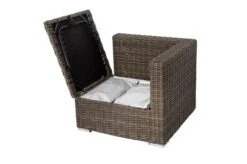 OUTFLEXX Eckelement Links, Grau, Polyrattan, 82 X 82 X 70 Cm, Verstellbare Sitzfläche, Wasserfeste Kissenbox -Ausgewählte Gartenmöbelgeschäfte 7 18362 2 BOX.jpg