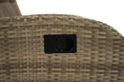Ploß Rabida Comfort Dining / Lounge Sessel, Champagner-meliert, Polyrattan, 73x85x112 Cm, Verstellbar -Ausgewählte Gartenmöbelgeschäfte 7 20162.jpg