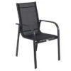 OUTFLEXX Stapelstuhl, Anthrazit Matt/schwarz, Aluminium/Textilene, 67x56x95cm -Ausgewählte Gartenmöbelgeschäfte 7 20361.jpg