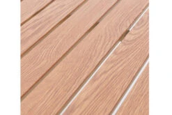 DOPPLER Expert Esstisch, Silber/Holzoptik, Aluminium, 150-210x90 Cm, Ausziehbar -Ausgewählte Gartenmöbelgeschäfte 7 20899.jpg