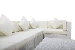 OUTFLEXX Loungemöbel Polyrattan, Weiß, Für 5 Personen, Inkl. Loungetisch, Wasserfeste Kissenbox -Ausgewählte Gartenmöbelgeschäfte 7 7175 BOX D.jpg