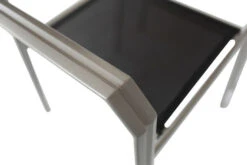 VILLANA Gartenstuhl, Silber/schwarz, Aluminium/Textil, 58 X 57 X 90 Cm, Stapelbar -Ausgewählte Gartenmöbelgeschäfte 8 13398.jpg