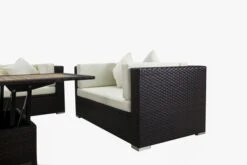 OUTFLEXX Loungemöbel-Set, Braun, Polyrattan, Für 9 Personen, Inkl. Loungetisch, Wasserfeste Kissenbox -Ausgewählte Gartenmöbelgeschäfte 8 1599 BOX D.jpg