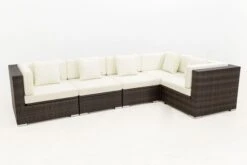 OUTFLEXX Loungemöbel-Set, 5 Pers, Braun Marmoriert, Polyrattan, Wasserfeste Kissenbox -Ausgewählte Gartenmöbelgeschäfte 8 16064 BOX A.jpg