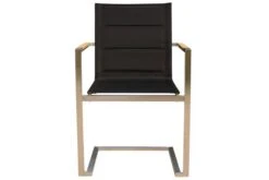 OUTFLEXX Sitzgruppe, Schwarz, Edelstahl/FSC-Teak, Ø 170 Cm, 6 Freischwinger, Inkl. Drehbarer Granitplatte + Eiskühler -Ausgewählte Gartenmöbelgeschäfte 8 16570.jpg