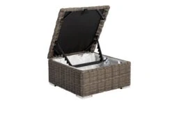 OUTFLEXX Hocker, Grau, Polyrattan, 70 X 70 X 35 Cm, Verstellbare Sitzfläche, Wasserfeste Kissenbox -Ausgewählte Gartenmöbelgeschäfte 8 18362 4 BOX.jpg