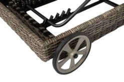 OUTFLEXX Rollliege, Grau, Polyrattan, 200x70x27,5cm, Rückenlehne 5-fach Verstellbar -Ausgewählte Gartenmöbelgeschäfte 8 18367.jpg