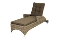Ploß Rabida Comfort Rollliege, Champagner-meliert, Polyrattan, 198x68x44cm, Verstellbar, Hohe Sitzhöhe -Ausgewählte Gartenmöbelgeschäfte 8 20165.jpg