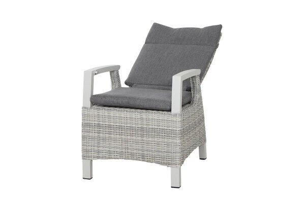 SIENA GARDEN Corido Loungeset, Ice Grey, Alu / Gardino®-Geflecht, 2 Diningsessel + 3er Sofa, Stufenloser Lifttisch 160x90x47-71cm 10 SIENA GARDEN Corido Loungeset, Ice Grey, Alu / Gardino®-Geflecht, 2 Diningsessel + 3er Sofa, Stufenloser Lifttisch 160x90x47-71cm – Bild 8