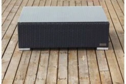 OUTFLEXX Kaffeetisch, Schwarz, Polyrattan, 95x65cm, Mit Glas-Tischplatte 17 OUTFLEXX Kaffeetisch, Schwarz, Polyrattan, 95x65cm, Mit Glas-Tischplatte -Ausgewählte Gartenmöbelgeschäfte 8 2392 9.jpg