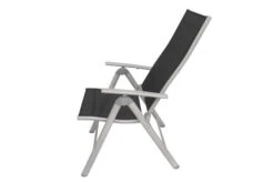 VILLANA Multipositionssessel, Silber/schwarz, Aluminium/Textil, 67 X 58 X 113 Cm, Klappbar -Ausgewählte Gartenmöbelgeschäfte 9 13397.jpg