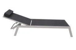 VILLANA Gartenliege, Silber/schwarz, Aluminium/Textil, 198 X 60 X 32 Cm, Verstellbar 20 VILLANA Gartenliege, Silber/schwarz, Aluminium/Textil, 198 X 60 X 32 Cm, Verstellbar -Ausgewählte Gartenmöbelgeschäfte 9 13400.jpg