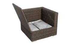 OUTFLEXX Eckelement Links, Grau, Polyrattan, 82 X 82 X 70 Cm, Verstellbare Sitzfläche, Wasserfeste Kissenbox -Ausgewählte Gartenmöbelgeschäfte 9 18362 2 BOX.jpg