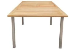 STERN Cardiff Esstischgruppe, Silber/taupe, Edelstahl/FSC-Teak, Tisch 180/240 X 100 Cm, 6 Stapelsessel 19 STERN Cardiff Esstischgruppe, Silber/taupe, Edelstahl/FSC-Teak, Tisch 180/240 X 100 Cm, 6 Stapelsessel -Ausgewählte Gartenmöbelgeschäfte 9 19686.jpg