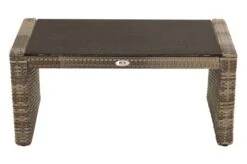 Ploß Rabida Couchtisch, Champagner-meliert, Polyrattan, 97x60x44 Cm, Glasplatte In Steinoptik -Ausgewählte Gartenmöbelgeschäfte 9 20171.jpg